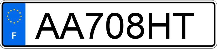Numer rejestracyjny AA708HT posiada NISSAN X-TRAIL