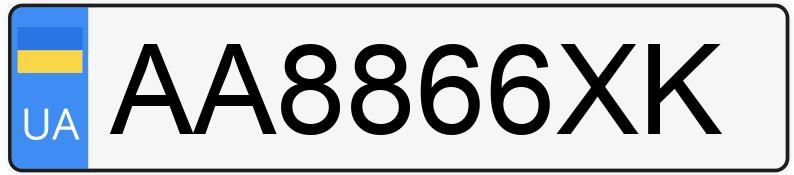 Numer rejestracyjny AA8866XK posiada BMW - ?? ????????? -