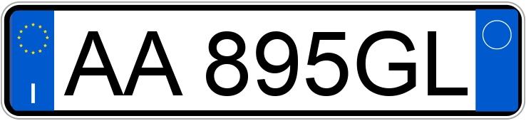 Numer rejestracyjny AA895GL posiada MERCEDES Classe C