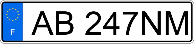 Numer rejestracyjny AB247NM posiada RENAULT SCENIC III