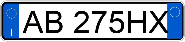 Numer rejestracyjny AB275HX posiada NISSAN Micra 2a serie