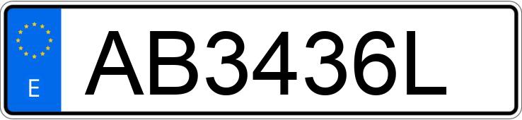 Numer rejestracyjny AB3436L posiada FORD SIERRA Numer rejestracyjny AB3436L posiada FORD SIERRA