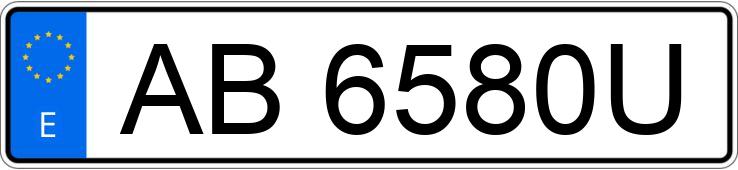 Numer rejestracyjny AB6580U posiada SEAT IBIZA Numer rejestracyjny AB6580U posiada SEAT IBIZA