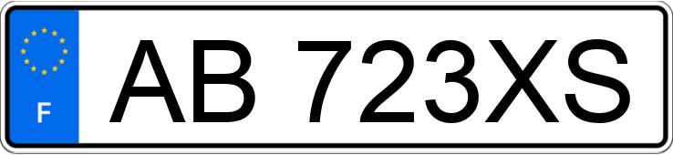 Numer rejestracyjny AB723XS posiada FORD FIESTA