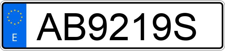 Numer rejestracyjny AB9219S posiada GALLOPER EXCEED