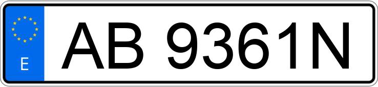 Numer rejestracyjny AB9361N posiada OPEL CORSA Numer rejestracyjny AB9361N posiada OPEL CORSA