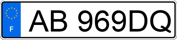 Numer rejestracyjny AB969DQ posiada CITROEN C4