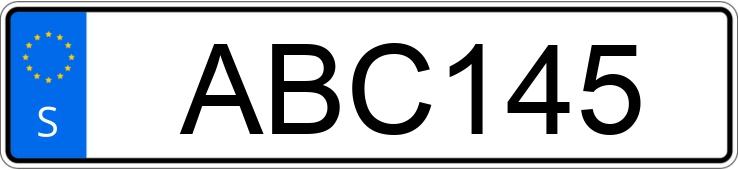 Numer rejestracyjny ABC145 posiada Peugeot 308 SW I