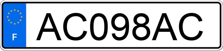 Numer rejestracyjny AC098AC posiada VOLKSWAGEN GOLF VI