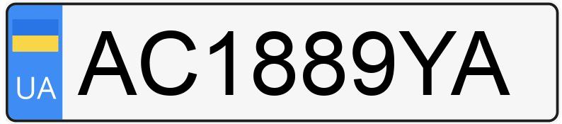 Numer rejestracyjny AC1889YA posiada Audi - ?? ????????? -