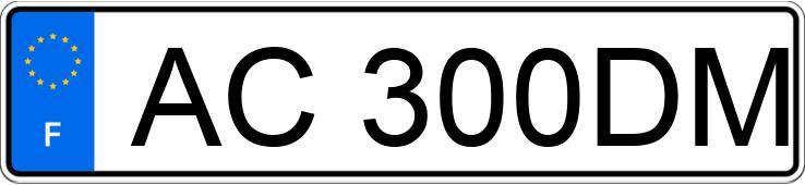 Numer rejestracyjny AC300DM posiada BMW 635 Numer rejestracyjny AC300DM posiada BMW 635