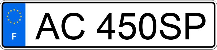Numer rejestracyjny AC450SP posiada RENAULT CLIO III