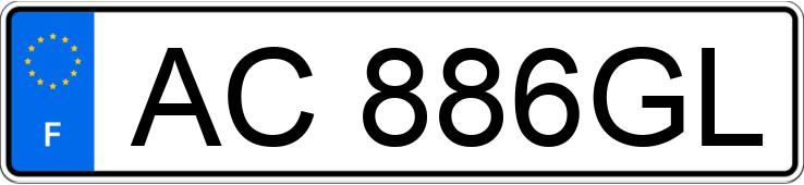 Numer rejestracyjny AC886GL posiada VOLKSWAGEN GOLF VI