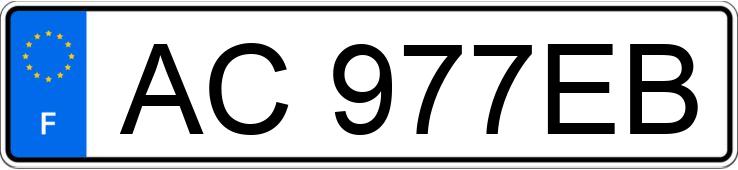 Numer rejestracyjny AC977EB posiada RENAULT MEGANE III