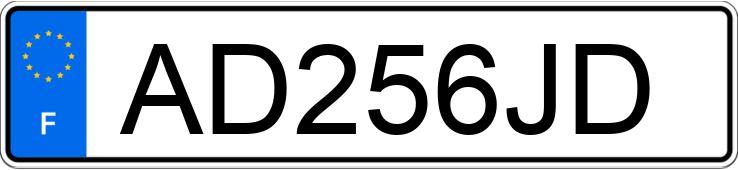 Numer rejestracyjny AD256JD posiada BMW M3