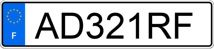 Numer rejestracyjny AD321RF posiada RENAULT CLIO AIDA 1.2