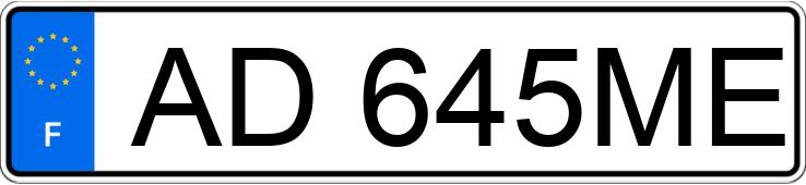 Numer rejestracyjny AD645ME posiada SUZUKI SWIFT