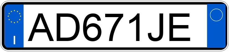Numer rejestracyjny AD671JE posiada FIAT Punto 1a serie Numer rejestracyjny AD671JE posiada FIAT Punto 1a serie