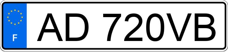 Registreringsnummeret AD720VB har RENAULT ESPACE IV