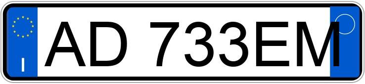 Numer rejestracyjny AD733EM posiada SUBARU E Numer rejestracyjny AD733EM posiada SUBARU E