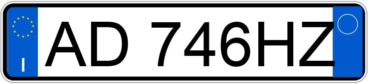 Numer rejestracyjny AD746HZ posiada VOLVO Serie 800