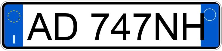 Numer rejestracyjny AD747NH posiada AUTOBIANCHI Y10 Numer rejestracyjny AD747NH posiada AUTOBIANCHI Y10