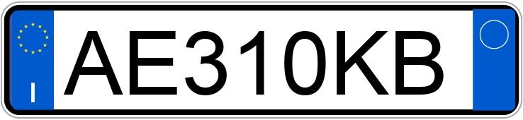 Numer rejestracyjny AE310KB posiada FORD Fiesta 3a serie Numer rejestracyjny AE310KB posiada FORD Fiesta 3a serie