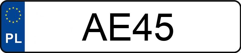 O número de registro AE 45 tem DODGE Charger MR`15 R/T - AE45 O número de registro AE 45 tem DODGE Charger MR`15 R/T - AE45