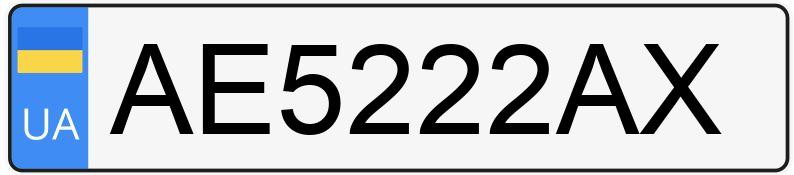 Numer rejestracyjny AE5222AX posiada Toyota Camry