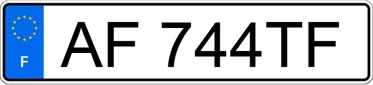 Numer rejestracyjny AF744TF posiada VOLKSWAGEN POLO