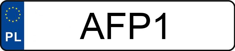Numer rejestracyjny AFP 1 posiada CADILLAC Escalade IV MR`13 Base Aut. - AFP1