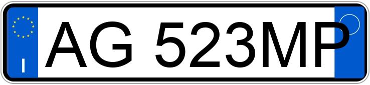 Numer rejestracyjny AG523MP posiada FIAT Punto 1a serie Numer rejestracyjny AG523MP posiada FIAT Punto 1a serie