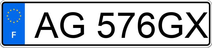 Numer rejestracyjny AG576GX posiada SEAT ALTEA