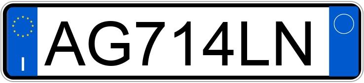 Numer rejestracyjny AG714LN posiada FIAT Ducato