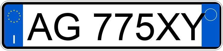 Numer rejestracyjny AG775XY posiada FIAT Croma