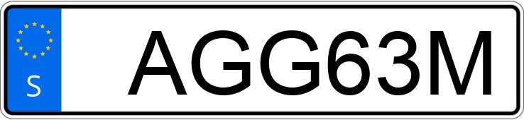 Numer rejestracyjny AGG63M posiada Kia Sportage