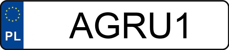 Numer rejestracyjny AGR U1 posiada FSO-WARSZAWA POLONEZ CARO 1.6 KAT - AGRU1