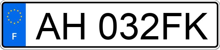 Registreringsnummeret AH032FK har SAAB 9-3 BERLINE DE SPORT