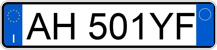 Numer rejestracyjny AH501YF posiada JEEP Cherokee