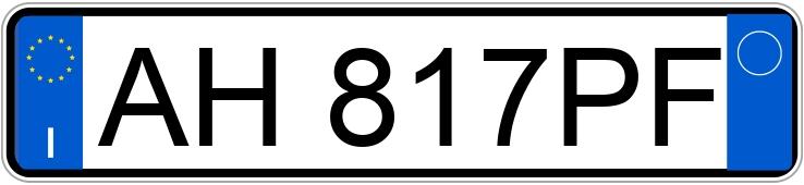 Numer rejestracyjny AH817PF posiada VOLKSWAGEN Polo 3a serie Numer rejestracyjny AH817PF posiada VOLKSWAGEN Polo 3a serie