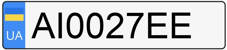 Numer rejestracyjny AI0027EE posiada BMW 760LI