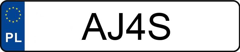 Numer rejestracyjny AJ 4S posiada MERCEDES-BENZ CL 500 MR`06 E4 216 CL 500 MR`06 E4 216 - AJ4S