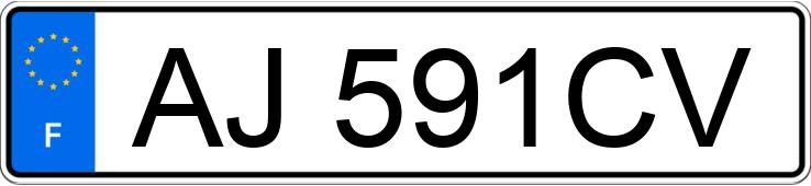 Numer rejestracyjny AJ591CV posiada FORD FOCUS C-MAX