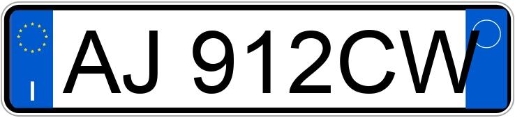 Numer rejestracyjny AJ912CW posiada ALFA ROMEO 75 Numer rejestracyjny AJ912CW posiada ALFA ROMEO 75