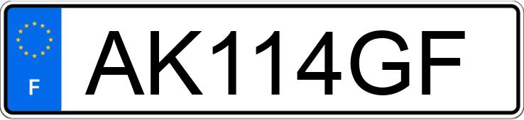 Numer rejestracyjny AK114GF posiada PEUGEOT 607