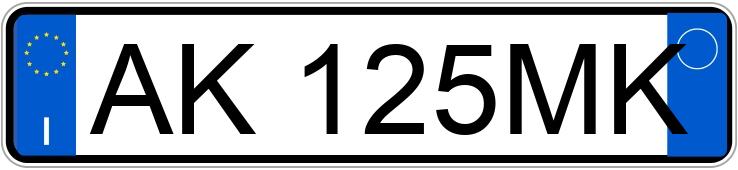 Numer rejestracyjny AK125MK posiada VOLKSWAGEN Polo 3a serie Numer rejestracyjny AK125MK posiada VOLKSWAGEN Polo 3a serie