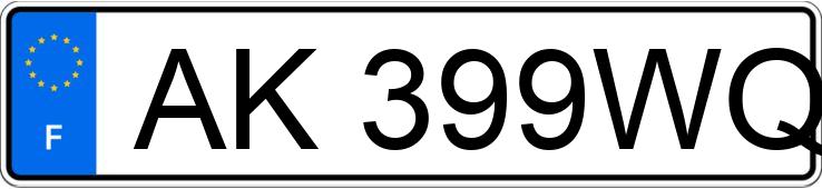 Numer rejestracyjny AK399WQ posiada PEUGEOT 306