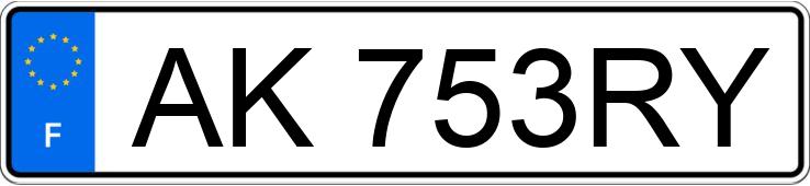 Numer rejestracyjny AK753RY posiada DAIMLER DAIMLER