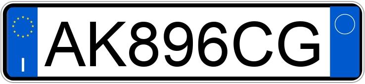 Numer rejestracyjny AK896CG posiada FIAT Cinquecento Numer rejestracyjny AK896CG posiada FIAT Cinquecento