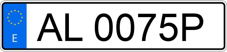 Numer rejestracyjny AL0075P posiada RENAULT 4 Numer rejestracyjny AL0075P posiada RENAULT 4